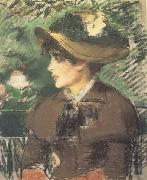 Edouard Manet Sur le banc (mk40) oil painting artist